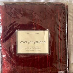 POTTERY BARN Everydaysuede drape. 2 panels. New